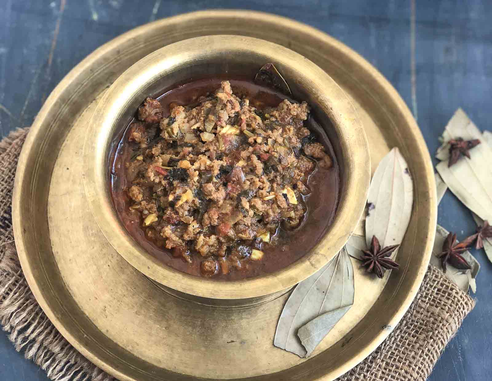 ஆந்திரா ஸ்டைல்: மட்டன் கைமா குழம்பு